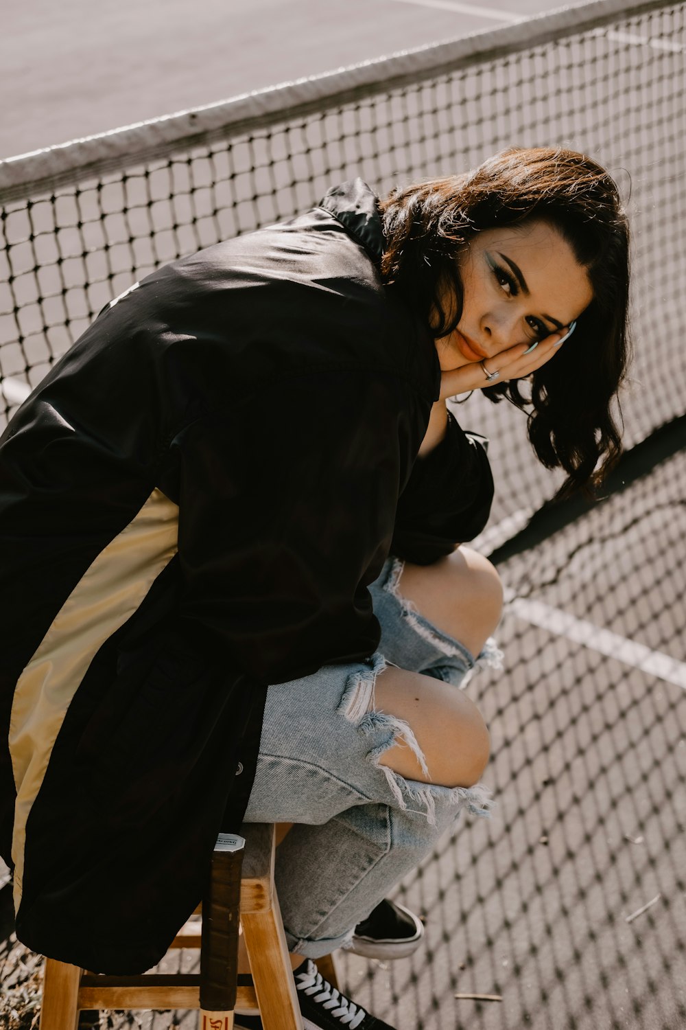 Techwear outfit: all black, all weather