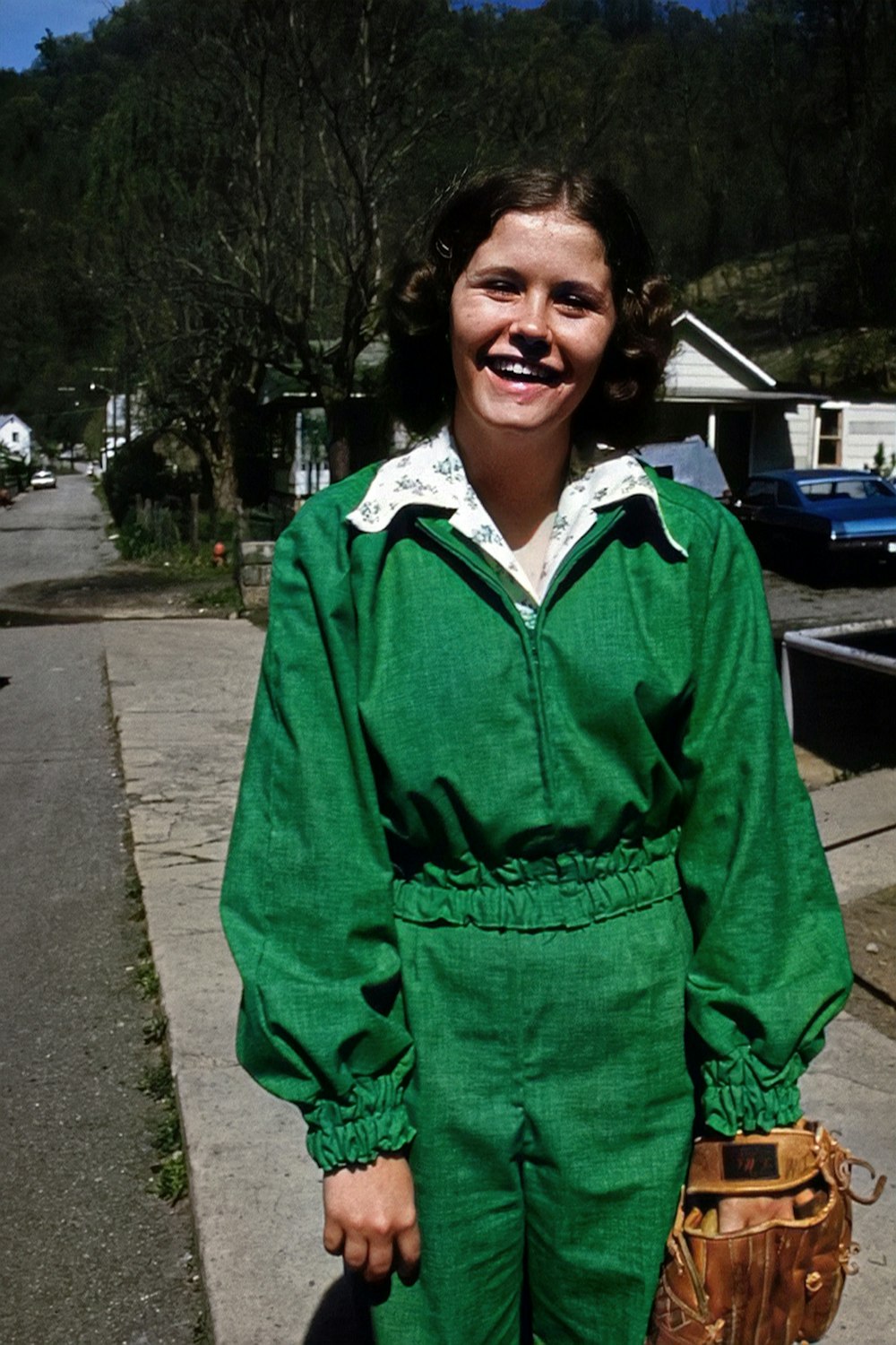 Vintage outfit: a workwear boiler suit